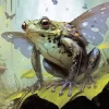 Frog With Wings Diamond Painting