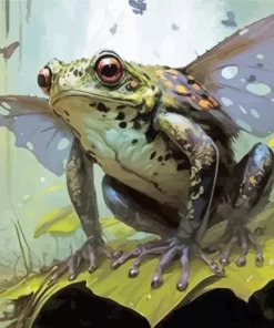 Frog With Wings Diamond Painting