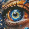 Galaxy Eye Art Diamond Painting