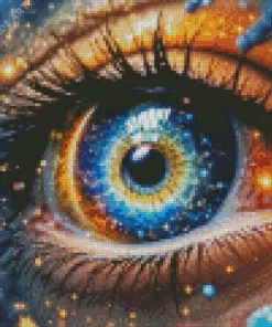 Galaxy Eye Art Diamond Painting