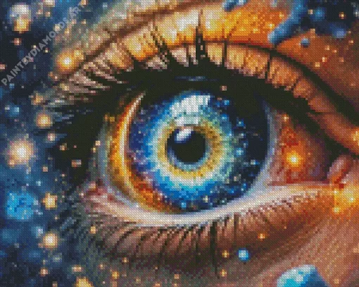 Galaxy Eye Art Diamond Painting