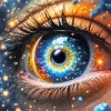 Galaxy Eye Art Diamond Painting