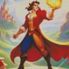 Gaston Beauty And The Beast Diamond Painting