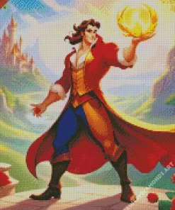 Gaston Beauty And The Beast Diamond Painting