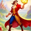 Gaston Beauty And The Beast Diamond Painting