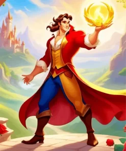 Gaston Beauty And The Beast Diamond Painting