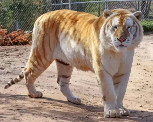 Golden Tiger Diamond Painting