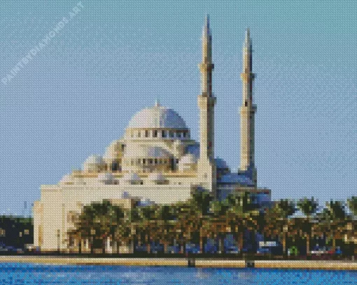 Grand Bur Dubai Masjid Diamond Painting