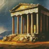 Greek Temple Of Zeus Diamond Painting