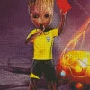 Groot Soccer Diamond Painting