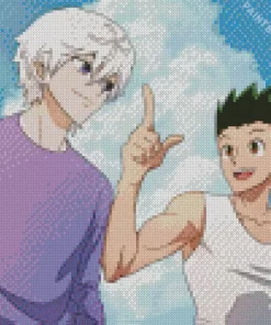 Grown Up Gon And Killua Diamond Painting