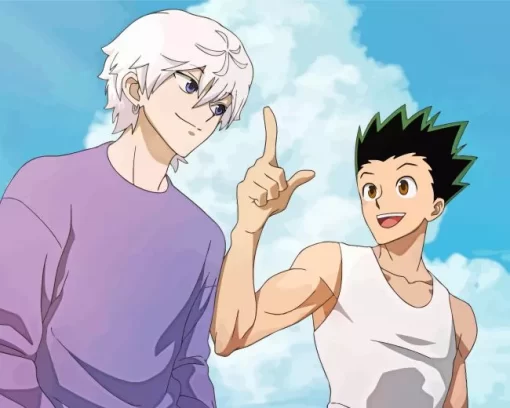 Grown Up Gon And Killua Diamond Painting