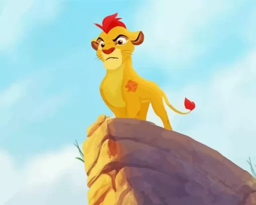 Kion Lion Guard Diamond Painting