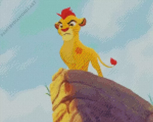 Kion Lion Guard Diamond Painting