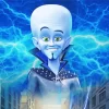 Megamind Face Diamond Painting