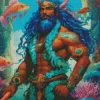 Merman Art Diamond Painting