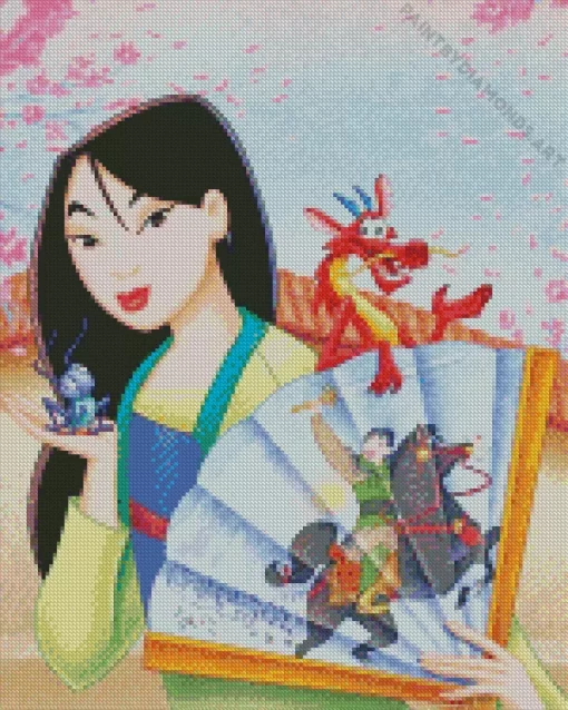 Mulan Diamond Painting