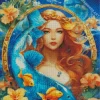 Pisces Girl Diamond Painting