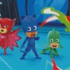 Pj Masks Animation Diamond Painting