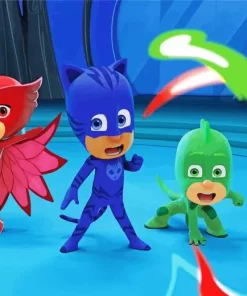 Pj Masks Animation Diamond Painting