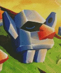 Pokemon Nosepass Art Diamond Painting