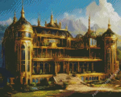 Royal City Palace Diamond Painting