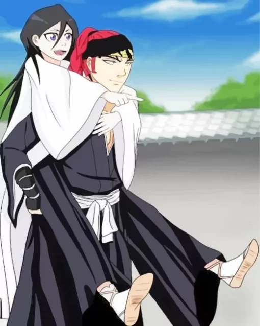 Rukia And Renji Abarai Diamond Painting