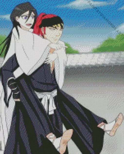 Rukia And Renji Abarai Diamond Painting