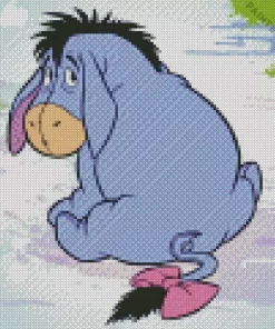 Sad Eeyore Diamond Painting