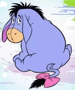 Sad Eeyore Diamond Painting