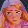 Sad Rapunzel Princess Diamond Painting