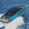 Speed Boat Diamond Painting