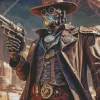 SteamPunk Cowboy Diamond Painting