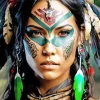 Tribal Face Diamond Painting