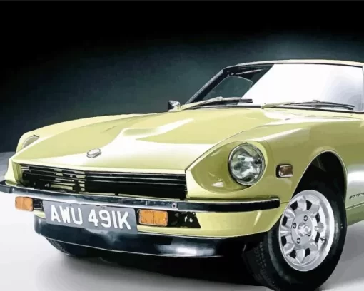 Vintage Fairlady Datsun Diamond Painting