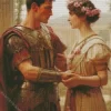 Vintage Greek Romance Diamond Painting