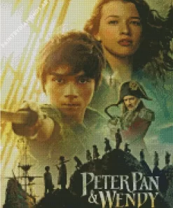 Wendy And Peter Pan Diamond Painting