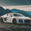 White Audi I8 Diamond Painting