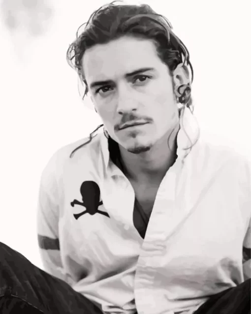 Actor Orlando Bloom Diamond Painting