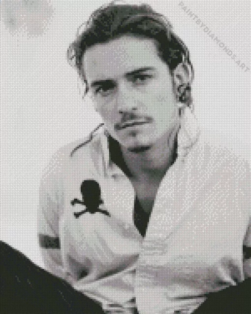 Actor Orlando Bloom Diamond Painting