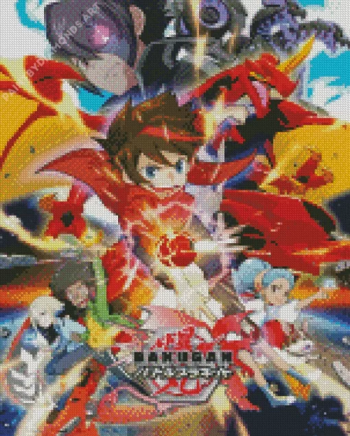 Bakugan Battle Brawlers Diamond Painting