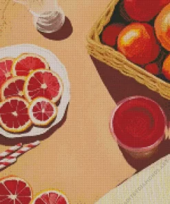 Blood Orange Art Diamond Painting