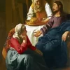 Christ in the House of Martha and Mary Diamond Painting