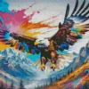 Flying Eagle Diamond Painting