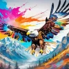 Flying Eagle Diamond Painting