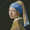 Girl with a Pearl Earring by Johannes Vermeer Diamond Painting