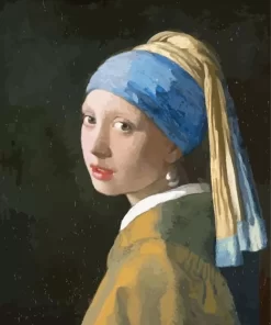 Girl with a Pearl Earring by Johannes Vermeer Diamond Painting