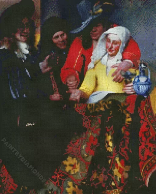 Johannes Vermeer The Procuress Diamond Painting