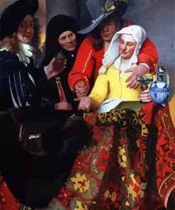 Johannes Vermeer The Procuress Diamond Painting