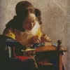 Johannes Vermeer The Lacemaker Diamond Painting